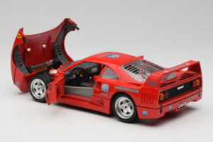 Ferrari F40 PPG Auto Refinish Červený Bburago 1:18 3332-P1 Kov – obrázok 5 z 8