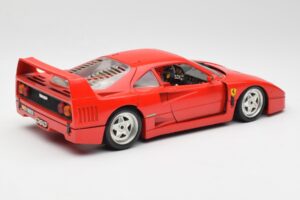 Ferrari F40 Červený Bburago 1:18 3032 Kov – obrázok 3 z 8