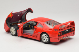 Ferrari F40 Červený Diamond Edition Bburago 1:18 3022-P1 Kov – obrázok 5 z 8