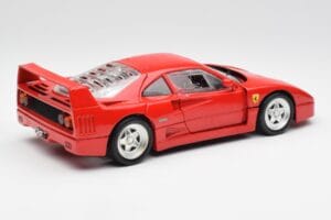 Ferrari F40 Červený Hot Wheels 1:18 23911 Kov – obrázok 3 z 8