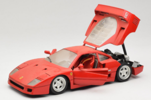 Ferrari F40 Červený Tonka 1:18 17004 Kov – obrázok 2 z 8