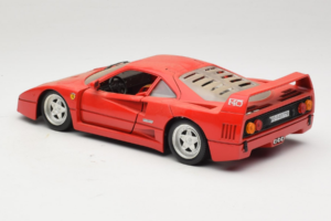 Ferrari F40 Červený Tonka 1:18 17004 Kov – obrázok 7 z 8