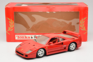 Ferrari F40 Červený Tonka 1:18 17004 Kov – obrázok 8 z 8