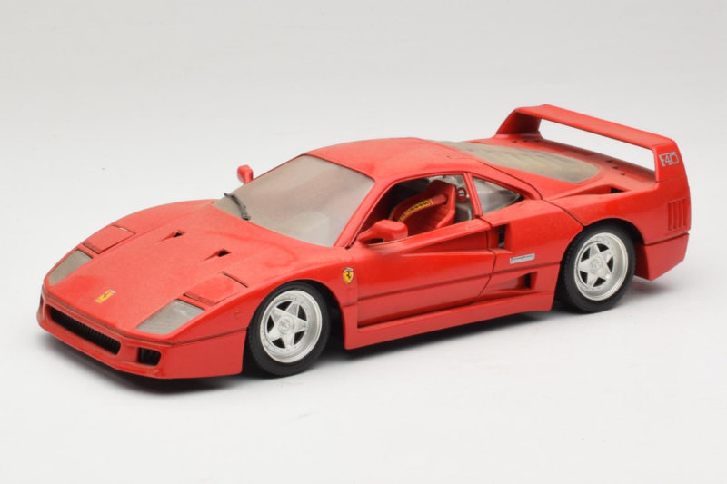 Ferrari F40 Červený Tonka 1:18 17004 Kov