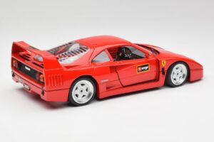 Ferrari F40 Červený Bburago 1:18 3332 Kov – obrázok 3 z 8