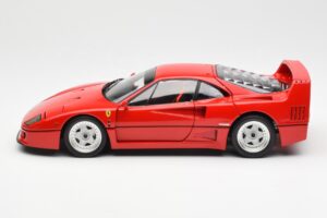 Ferrari F40 Červený Kyosho 1:18 08416R2 Kov – obrázok 6 z 10