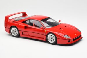 Ferrari F40 Červený Kyosho 1:18 08416R2 Kov – obrázok 8 z 10