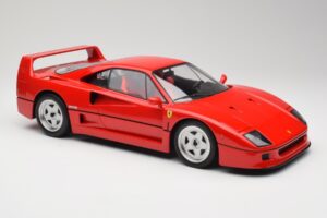 Ferrari F40 Rosso Corsa Norev 1:12 127902 Kov – obrázok 4 z 6