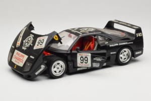 Ferrari F40 Seco #99 Lesseps / Charriol / Balandras Čierny Bburago 1:18 3032-B3 Kov – obrázok 2 z 8