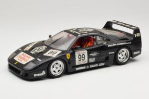 Ferrari F40 Seco #99 Lesseps / Charriol / Balandras Čierny Bburago 1:18 3032-B3 Kov