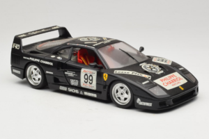 Ferrari F40 Seco #99 Lesseps / Charriol / Balandras Čierny Bburago 1:18 3032-B3 Kov – obrázok 6 z 8