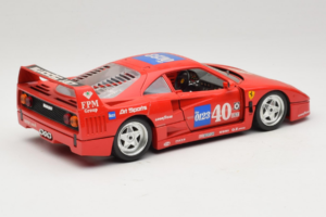 Ferrari F40 #40 the0123 Červený 1987 Bburago 1:18 3332-P5 Kov – obrázok 3 z 8