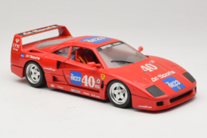 Ferrari F40 #40 the0123 Červený 1987 Bburago 1:18 3332-P5 Kov – obrázok 6 z 8