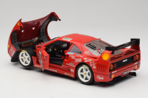 Ferrari F40 LM Unisys #59 Ota / P. Nappi / R. Donovan 24 Hours of Le Mans 1996 Bburago 1:18 3032-U1 Kov – obrázok 5 z 8