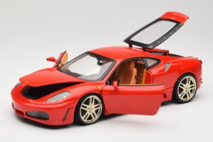 Ferrari F430 Červený Hot Wheels 1:18 G7160 Kov – obrázok 2 z 8