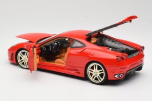 Ferrari F430 Červený Hot Wheels 1:18 G7160 Kov – obrázok 5 z 8