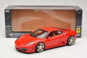 Ferrari F430 Červený Hot Wheels 1:18 G7160 Kov – obrázok 8 z 8