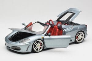 Ferrari F430 Spider Blue Metallic Hot Wheels 1:18 H3074 Kov – obrázok 2 z 8