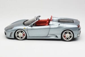 Ferrari F430 Spider Blue Metallic Hot Wheels 1:18 H3074 Kov – obrázok 4 z 8