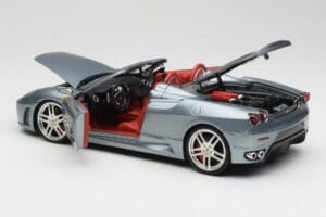 Ferrari F430 Spider Blue Metallic Hot Wheels 1:18 H3074 Kov – obrázok 5 z 8