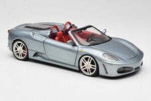 Ferrari F430 Spider Blue Metallic Hot Wheels 1:18 H3074 Kov – obrázok 6 z 8