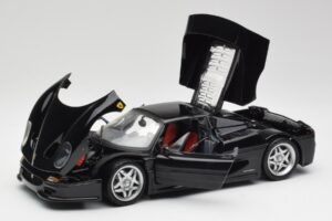 Ferrari F50 Čierny Hot Wheels 1:18 23910 Kov – obrázok 2 z 8
