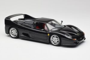 Ferrari F50 Čierny Hot Wheels 1:18 23910 Kov – obrázok 6 z 8