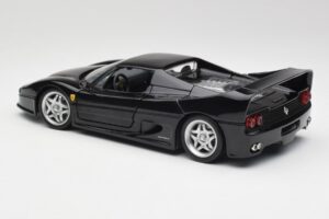 Ferrari F50 Čierny Hot Wheels 1:18 23910 Kov – obrázok 7 z 8