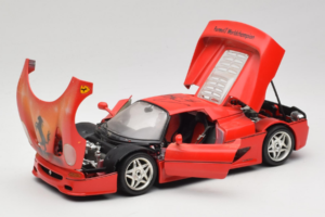 Ferrari F50 Braccio & Gotz M. Schumacher Edícia s Podpisom Bburago 1:18 MS Kov – obrázok 2 z 8