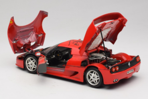 Ferrari F50 Braccio & Gotz M. Schumacher Edícia s Podpisom Bburago 1:18 MS Kov – obrázok 5 z 8