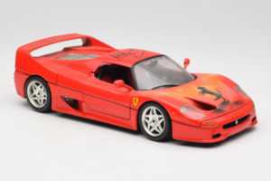 Ferrari F50 Braccio & Gotz M. Schumacher Edícia s Podpisom Bburago 1:18 MS Kov – obrázok 6 z 8