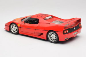 Ferrari F50 Braccio & Gotz M. Schumacher Edícia s Podpisom Bburago 1:18 MS Kov – obrázok 7 z 8