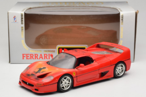Ferrari F50 Braccio & Gotz M. Schumacher Edícia s Podpisom Bburago 1:18 MS Kov – obrázok 8 z 8