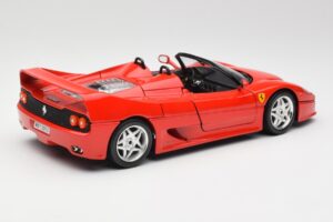 Ferrari F50 Kabriolet Červený Bburago 1:18 3352 Kov – obrázok 3 z 8