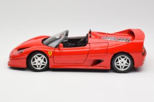 Ferrari F50 Kabriolet Červený Bburago 1:18 3352 Kov – obrázok 4 z 8
