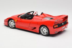 Ferrari F50 Kabriolet Červený Bburago 1:18 3352 Kov – obrázok 7 z 8