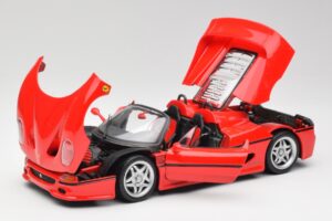 Ferrari F50 Kabriolet Červený Maisto 1:18 50246 Kov – obrázok 2 z 8
