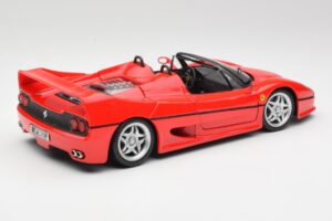 Ferrari F50 Kabriolet Červený Maisto 1:18 50246 Kov – obrázok 3 z 8