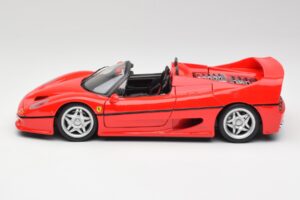 Ferrari F50 Kabriolet Červený Maisto 1:18 50246 Kov – obrázok 4 z 8