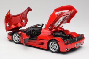 Ferrari F50 Kabriolet Červený Maisto 1:18 50246 Kov – obrázok 5 z 8