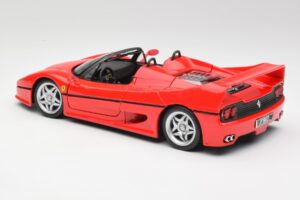 Ferrari F50 Kabriolet Červený Maisto 1:18 50246 Kov – obrázok 7 z 8