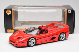 Ferrari F50 Kabriolet Červený Maisto 1:18 50246 Kov – obrázok 8 z 8