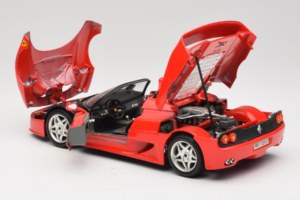 Ferrari F50 Kabriolet Červený Bburago 1:18 3372-P1 Kov – obrázok 5 z 8