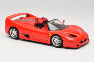 Ferrari F50 Kabriolet Červený Bburago 1:18 3372-P1 Kov – obrázok 6 z 8