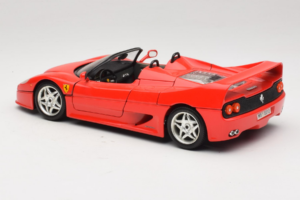 Ferrari F50 Kabriolet Červený Bburago 1:18 3372-P1 Kov – obrázok 7 z 8