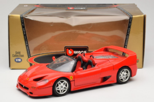 Ferrari F50 Kabriolet Červený Bburago 1:18 3372-P1 Kov – obrázok 8 z 8