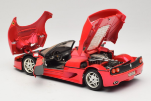 Ferrari F50 Kabriolet Monza Red Standox Bburago 1:18 ST01 Kov – obrázok 5 z 8