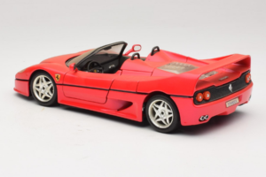 Ferrari F50 Kabriolet Monza Red Standox Bburago 1:18 ST01 Kov – obrázok 7 z 8