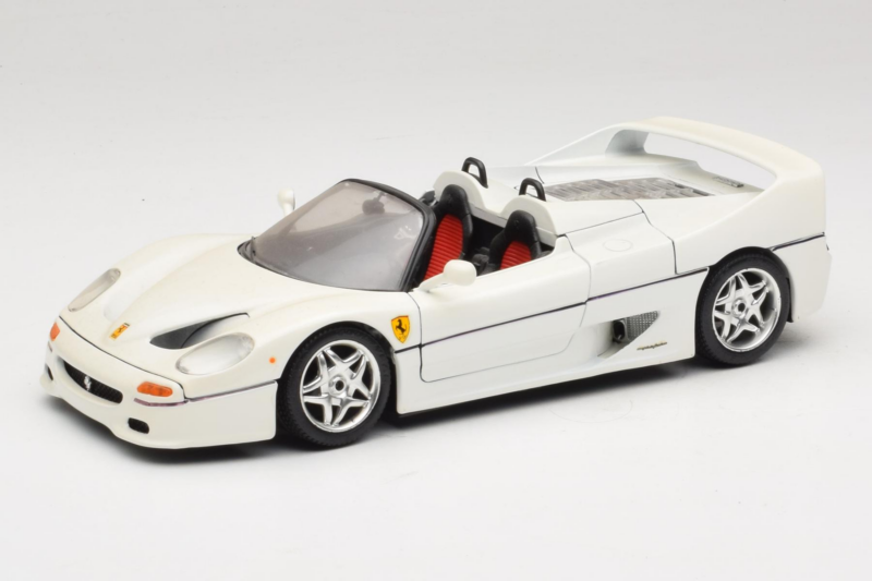 Ferrari F50 Kabriolet Biely Bburago 1:18 3352-W1 Kov