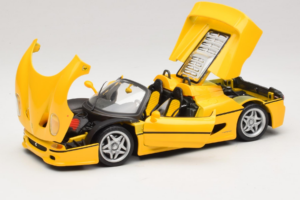 Ferrari F50 Kabriolet Shell Žltý Maisto 1:18 3076-Y2 Kov – obrázok 2 z 8